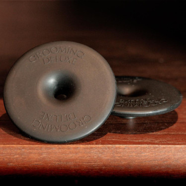 Anillos para mordedor de silicona Grooming Deluxe de Kentucky Negro