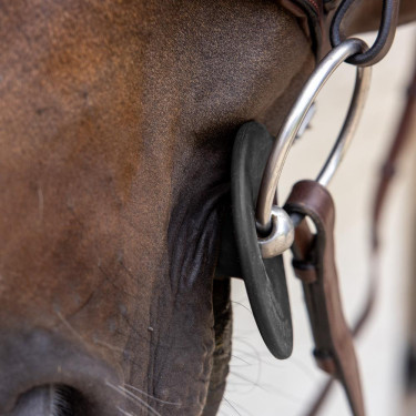 Anillos para mordedor de silicona Grooming Deluxe de Kentucky Negro