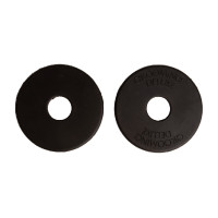 Anillos para embocadura Silicone Grooming Deluxe de Kentucky Negro Anillos para embocadura Silicone Grooming Deluxe de Kentucky Negro