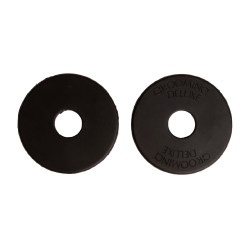 Anillos para embocadura Silicone Grooming Deluxe de Kentucky Negro