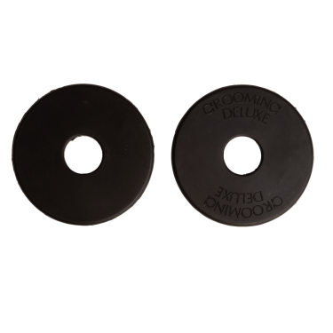 Anillos para embocadura Silicone Grooming Deluxe de Kentucky Negro Anillos para embocadura Silicone Grooming Deluxe de Kentucky Negro