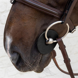 Anillos para embocadura Silicone Grooming Deluxe de Kentucky Negro Anillos para embocadura Silicone Grooming Deluxe de Kentucky Negro