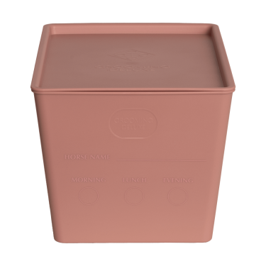 Caja de Alimentos con tapa Grooming Deluxe de Kentucky Rosa viejo