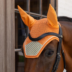 Cofia antimoscas Kentucky Wellington de terciopelo con estampados Colorido