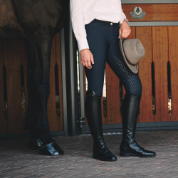 Botas de equitación Dy'on con cordones negras talla 41/45 Negro Botas de equitación Dy'on con cordones negras talla 41/45 Negro