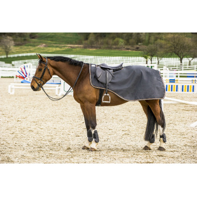 Riñonera Equi-Theme Tyrex 1200 D con forro de polar Gris / naranja