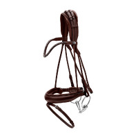 Brida con muserola ancha de cuero suave Dy'on Negro Brida con muserola ancha de cuero suave Dy'on Negro