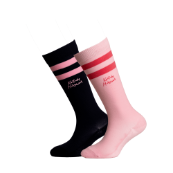 Calcetines Kentucky Niños a Rayas por 2 Kentucky Marino / rosa claro Azul marino Calcetines Kentucky Niños a Rayas por 2 Kentucky Marino / rosa claro Azul marino