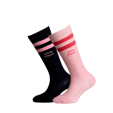 Calcetines Kentucky Niños a Rayas por 2 Kentucky Marino / rosa claro Azul marino Calcetines Kentucky Niños a Rayas por 2 Kentucky Marino / rosa claro Azul marino