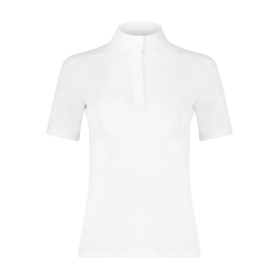 Camisa de concurso Kentucky Classic para mujer de manga corta Blanco Camisa de concurso Kentucky Classic para mujer de manga corta Blanco
