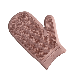 Guante de grooming de caucho Grooming Deluxe by Kentucky Rosa viejo Guante de grooming de caucho Grooming Deluxe by Kentucky Rosa viejo