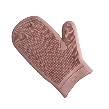 Guante de grooming de caucho Grooming Deluxe by Kentucky Rosa viejo Guante de grooming de caucho Grooming Deluxe by Kentucky Rosa viejo