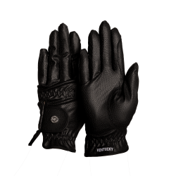 Guantes de equitación Kentucky con agarre Negro Guantes de equitación Kentucky con agarre Negro