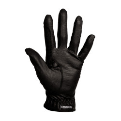 Guantes de equitación Kentucky con agarre Negro