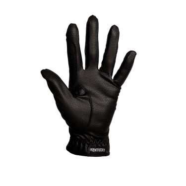 Guantes de equitación Kentucky con agarre Negro Guantes de equitación Kentucky con agarre Negro