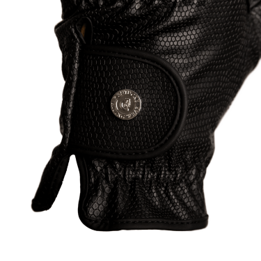 Guantes de equitación Kentucky con agarre Negro Guantes de equitación Kentucky con agarre Negro