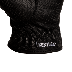 Guantes de equitación Kentucky con agarre Negro Guantes de equitación Kentucky con agarre Negro