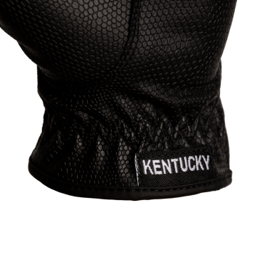 Guantes de equitación Kentucky con agarre Negro Guantes de equitación Kentucky con agarre Negro