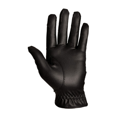 Guantes de equitación Kentucky Grip y Purpurina Negro