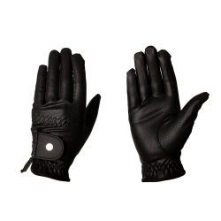 Guantes de equitación Kentucky invierno con agarre Negro Guantes de equitación Kentucky invierno con agarre Negro