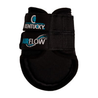 Protectores de cross cortos Kentucky 3D Air Flow posteriores Negro