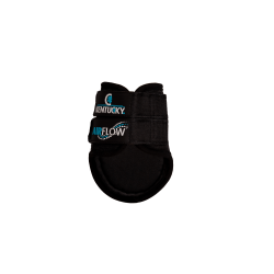 Protectores de cross cortos Kentucky 3D Air Flow posteriores Negro