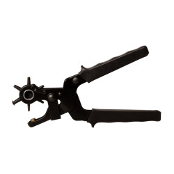 Alicate perforador extra fuerte Grooming Deluxe de Kentucky Negro Alicate perforador extra fuerte Grooming Deluxe de Kentucky Negro