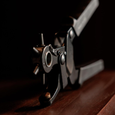 Alicate perforador extra fuerte Grooming Deluxe de Kentucky Negro