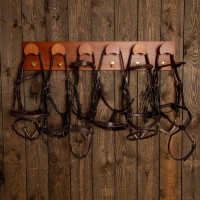 Porta-cabezadas Pro Grooming Deluxe de Kentucky Madera Beige Porta-cabezadas Pro Grooming Deluxe de Kentucky Madera Beige