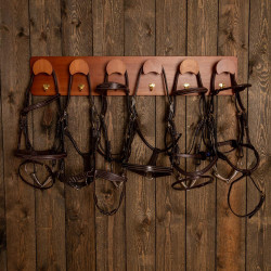 Porta-cabezadas Pro Grooming Deluxe de Kentucky Madera Beige Porta-cabezadas Pro Grooming Deluxe de Kentucky Madera Beige