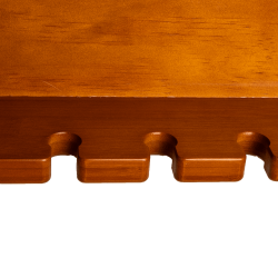 Soporte para fustas recto Grooming Deluxe by Kentucky Madera Beige