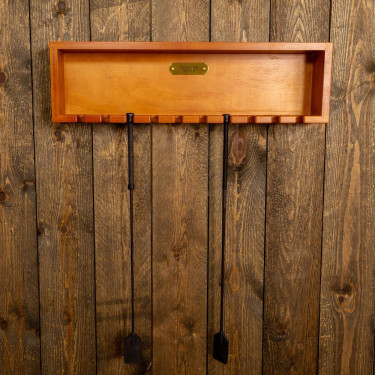 Soporte para fustas recto Grooming Deluxe by Kentucky Madera Beige