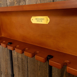 Soporte para fustas recto Grooming Deluxe by Kentucky Madera Beige
