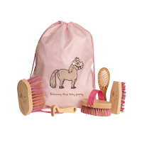 Bolsa de cepillos Set Sammy Kids Grooming Deluxe de Kentucky Rosa viejo Bolsa de cepillos Set Sammy Kids Grooming Deluxe de Kentucky Rosa viejo