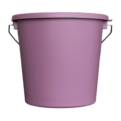 Cubo con tapa Grooming Deluxe de Kentucky Rosa viejo