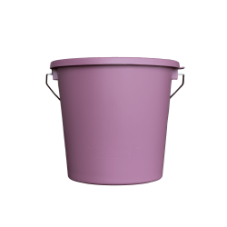 Cubo con tapa Grooming Deluxe de Kentucky Rosa viejo