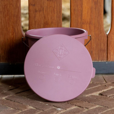 Cubo con tapa Grooming Deluxe de Kentucky Rosa viejo