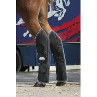 Protectores de transporte Equi-Theme Tyrex 600 D Negro / cielo Protectores de transporte Equi-Theme Tyrex 600 D Negro / cielo