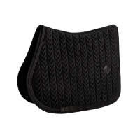 Manta de salto Kentucky Velvet Mini Pearls Negro