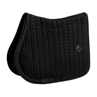 Manta de salto Kentucky Velvet Mini Pearls Negro