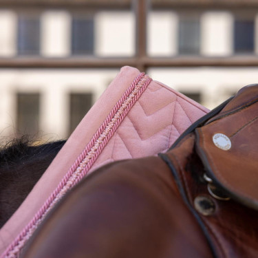 Manta de salto Kentucky Velvet Mini Pearls Rosa viejo Manta de salto Kentucky Velvet Mini Pearls Rosa viejo