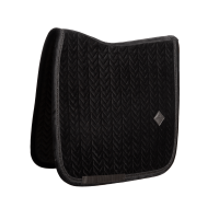 Mantilla Kentucky Velvet Mini Pearls Dressage Negro