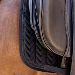 Mantilla Kentucky Velvet Mini Pearls Dressage Negro Mantilla Kentucky Velvet Mini Pearls Dressage Negro