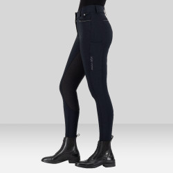 Pantalón de equitación Euro-Star Arielle Connect FullGrip mujer Negro Pantalón de equitación Euro-Star Arielle Connect FullGrip mujer Negro