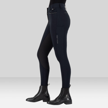 Pantalón de equitación Euro-Star Arielle Connect FullGrip mujer Negro Pantalón de equitación Euro-Star Arielle Connect FullGrip mujer Negro
