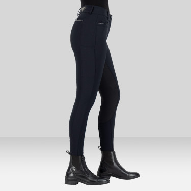 Pantalón de equitación Euro-Star Arielle Connect FullGrip mujer Negro Pantalón de equitación Euro-Star Arielle Connect FullGrip mujer Negro