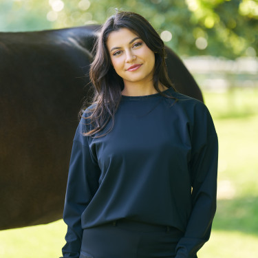 Sudadera Imperial Riding Horse Angel mujer Negro Sudadera Imperial Riding Horse Angel mujer Negro