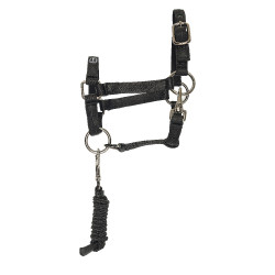 Cabezada para caballo de palo Imperial Riding Free Spirit Negro
