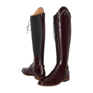 Botas de equitación Imperial Riding Olania Dressage Largas/Regulares Burdeos