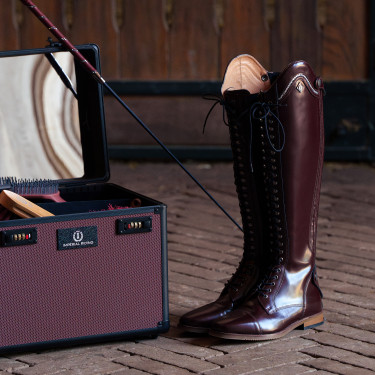Botas de equitación Imperial Riding Olania Dressage Largas/Estrechas Burdeos